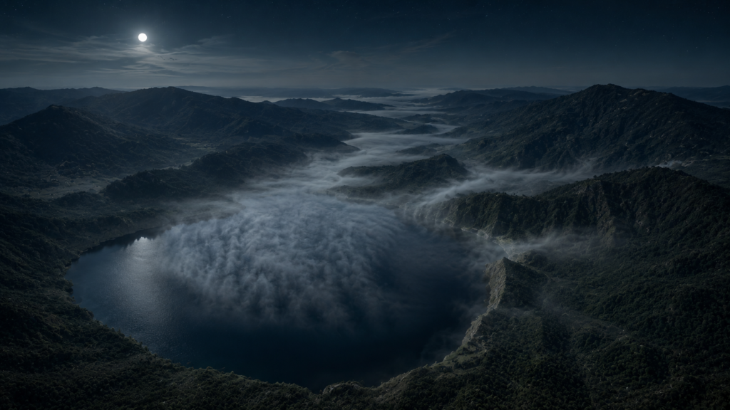 The Lake That Killed a Village Without Warning Carbon dioxide gas spreading from Lake Nyos into surrounding valleys